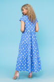 824 Платье "Горох/голубой" (ST) (Фото 3)